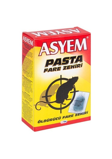 Fare Ve Sıçan Öldürücü Pasta 100 Gr Asyem