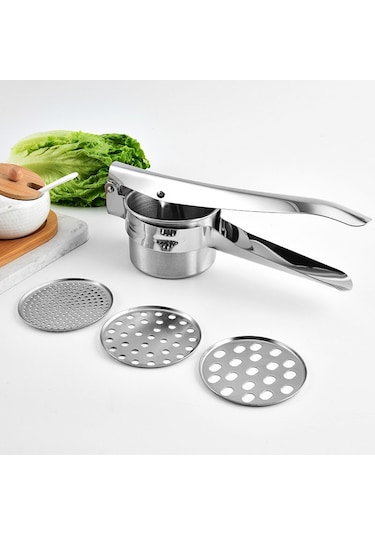 Cbtx Paslanmaz Çelik Patates Presi Manuel Meyve Sıkacağı Sebze Ve Meyve Sıkacağı, Model: Sj-01 Alt Delik