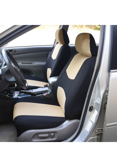 Hombey 9 Parça Gri Araba Koltuk Kılıfı - Dayanıklı, Yıkama Uygun, Solmaz, Tüm Mevsimler İçin Evrensel Tip