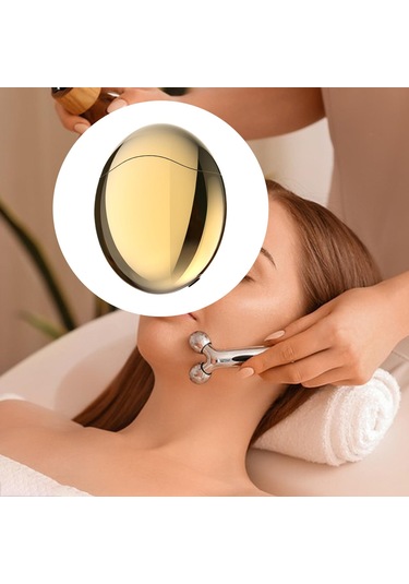 Suntek Yüz Tonlama Cihazı Isıtmalı Titreşimli Masaj Aleti Altın