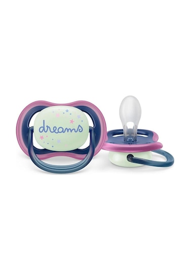 Philips Avent Ultra Air Gece Emzik 2'li - 6-18 Ay - Dreams Mor