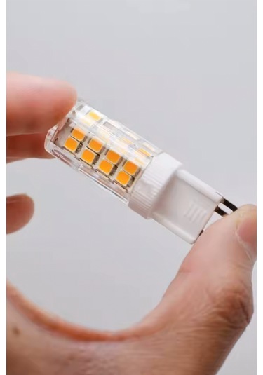 Mısır Led Kapsül Ampul G9 Duy 4w 3000k Şeffaf Cam Gün Işığı 10'lu