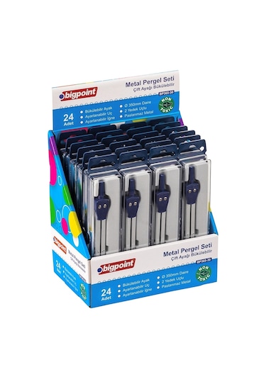 Bigpoint Metal Pergel Seti Çift Ayağı Bükülebilir 24'lü Stand