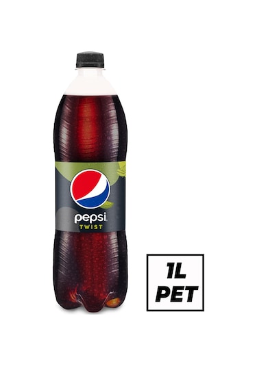 Pepsi Twist Limon Aromalı Şekersiz Kola 1 Lt X 6 Adet