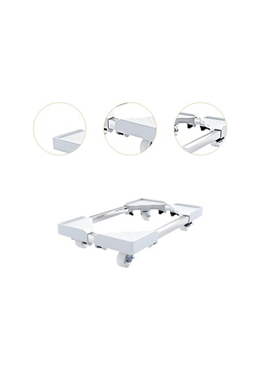 Homyl Ayarlanabilir Bilgisayar Kulesi Standı Ev Ofis Pc Beyaz