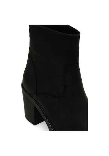 Butigo 24k-627 4pr Siyah Kadın Topuklu Bot 000000000101924994 Siyah