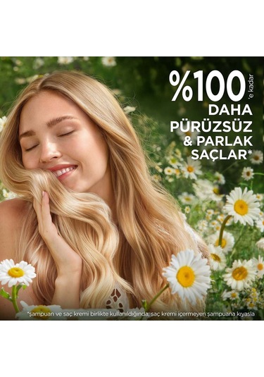 Herbal Essences Şampuan Parlak Pürüzsüz Papatya 350 Ml
