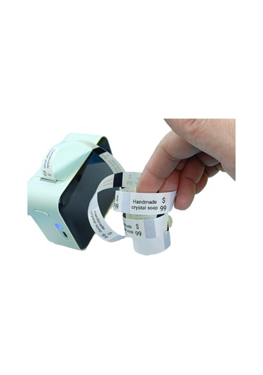 P15 Mini Etiket Kablosuz Pratik Yazıcı Yeşil