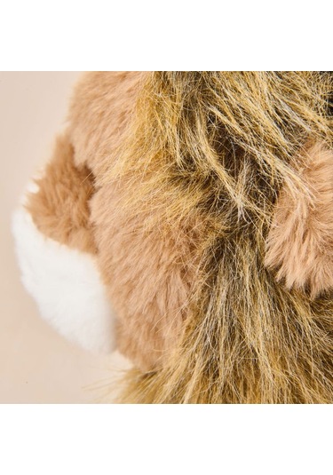 Evidea Soft Aslan Figürlü Yastık - Kahverengi - 23x35 Cm Kahverengi