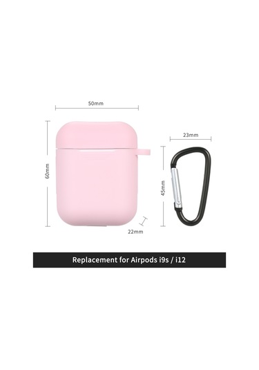 Universal, Kancalı Pembe Kulaklık Koruyucu Kılıf