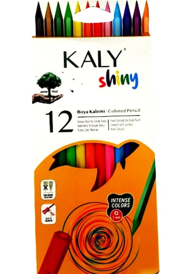 Silka Kuru Boya Kalemi Uzun 12'li