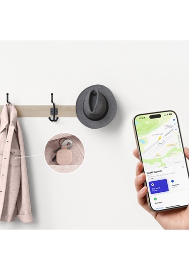 Satechi Vegan Deri Findall Anahtarlık Rose St-lkcfr