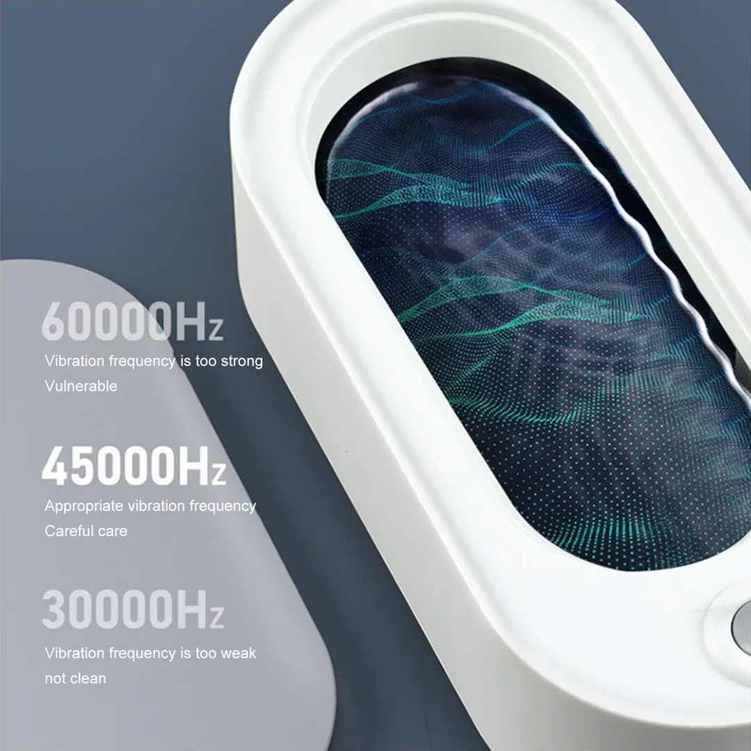 Konesam Usb Şarjlı Ultrasonik Temizleyici - Gözlük, Lens, Mücevher Ve Aletler İçin Derin Temizleme, Akıllı Süre Ayarlı, Ev Ve Mağaza Kullanıma Uygun