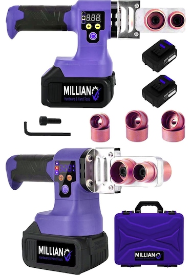 Çift Akülü 320 Derece Pprc Plastik Boru Kaynak Makinesi Seti