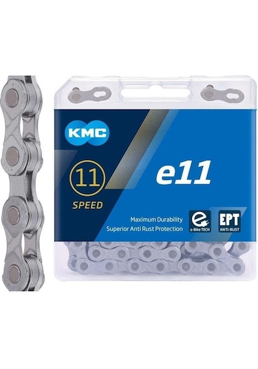 Kmc E11 Zincir E-bike Tech + Ept Özellikli 11v 136 Link Çok Renkli