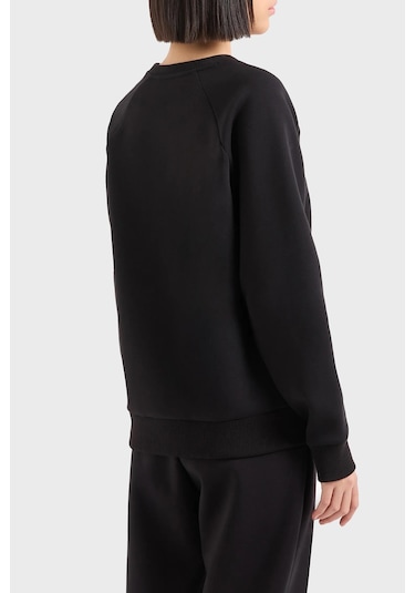 Armani Exchange Bayan Sweat 6dym55 Yjfpz 1200 Siyah Siyah