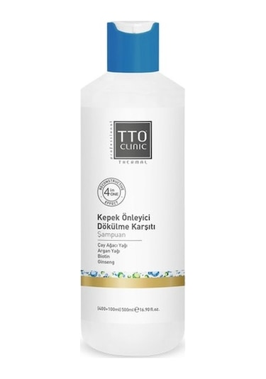Tto Clinic Kepek Önleyici Dökülme Karşıtı Şampuan 500ml