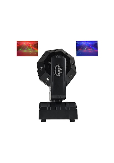Quenlite Wash-400 Hareketli Lazer Strobe Disko Robot Işık 16x3w Sahne Disko Topu Dmx512