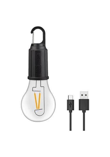 Kıtlıfy Güneş Enerjili Led Kamp Lambası - Usb Şarj, Su Geçirmez, Taşınabilir, Balıkçılık İçin 2.5w