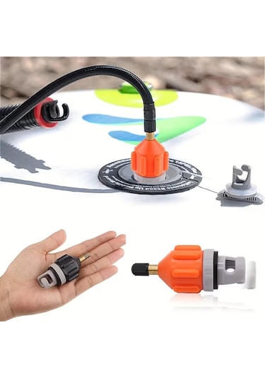 Sup Paddle Board Kano Şarjlı Pompalarla Şişirme Adaptörü