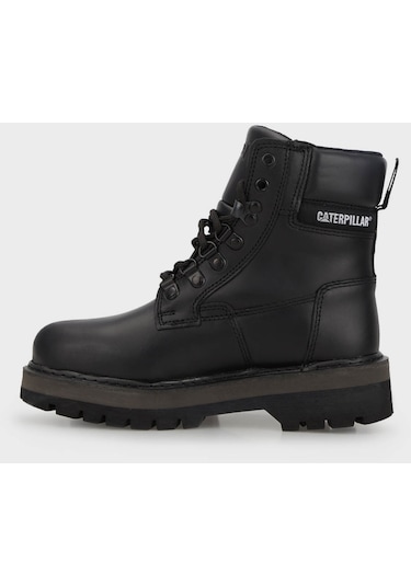 Caterpillar Cat Bayan Bot 015z101198 Black Deri Siyah Deri