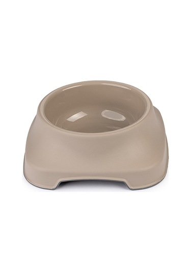 Pribor Kedi Köpek Mama Ve Su Kabı 2 Lt Silikon Kaydırmaz Taban Bej