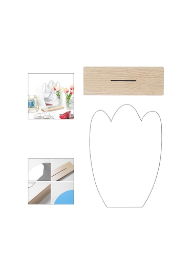 Suntek Banyo F Için Düzensiz Akrilik Makyaj Aynası Dekoratif