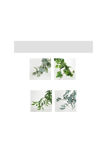 Wezone 1.7 Metre Yapay Yeşil Eğrelti Otu Sarmaşığı, Düğün Dekorasyonu İçin Dayanıklı Ve Kolay Kullanım