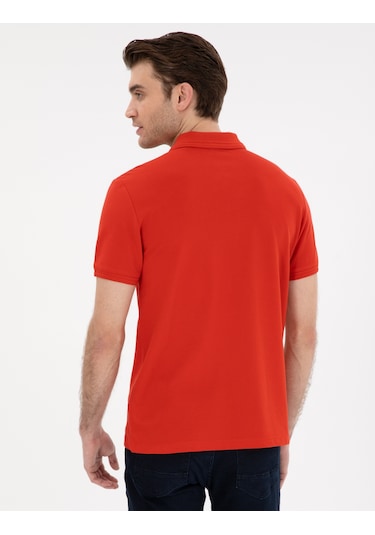 Pierre Cardin Erkek Kırmızı Tişört Basic 50306448-vr030 Kırmızı