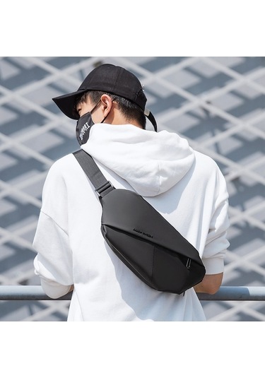 Maoyaya Mr-7786 Şık Erkek Göğüs Çantası, Su Dayanıklı Modelleri Acu