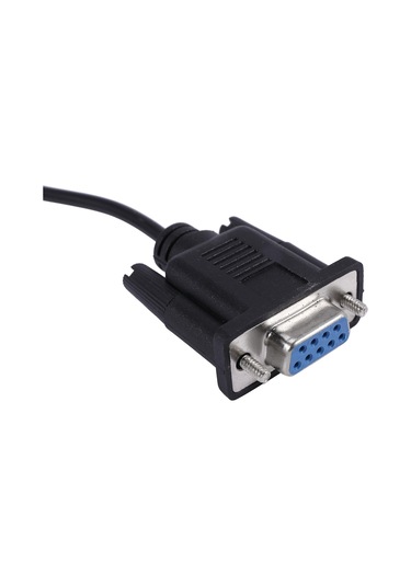 Db9 9-pin Vga Konnektör Dişi Kablo, Db9 Dişi - 3,5 Mm 1/8" Stereo Erkek Seri Veri Kablosu - 6 Ft