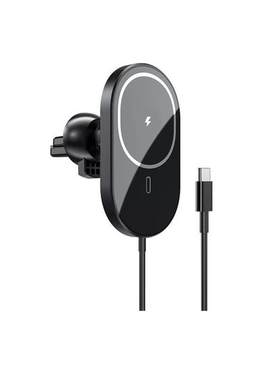 Buffer 15w Mıknatıslı Takılabilen Hızlı Şarj Tüm Cihaz Ve Araçlara Uyumlu Araç İçi Şarj Cihazı -m11