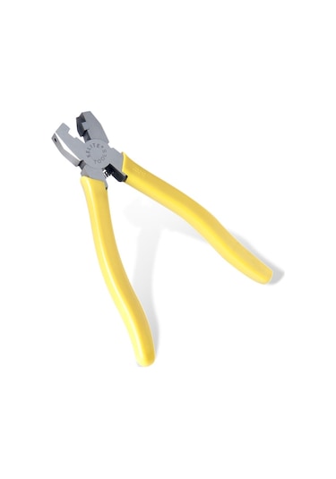 Ruıtool Ltq200 8 İnç Alüminyum Şerit Pense 90 Derece Diyagonal Kapaklı Köşe Yuvası Katlanır Pense