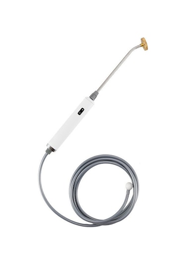 Maiyame Elektrikli Bahçe Spreyi - Genişletilebilir Çelik Torna, 3 Ayarlı Buhar/su Akışı, 2200mah Batarya, 3m Hortum Ve Bakır Uç Otomatik Sulama Aleti