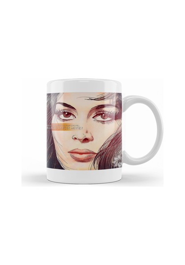 Türkan Şoray Kupa Bardak Porselen Karışık