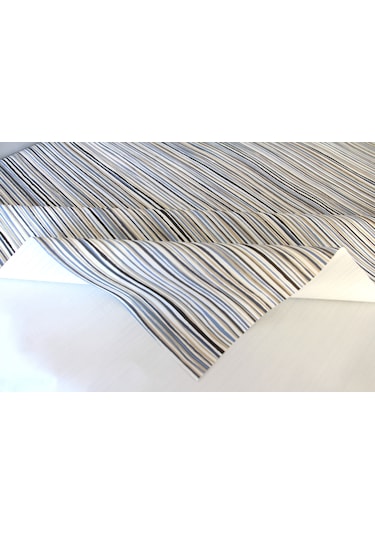 Elyaf Silinebilir Pvc Muşamba Masa Örtüsü 1259-1renkliçizgi Mavi