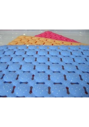 Ortopedik Yer Izgarası Islak Zemin Yer Döşeme Pembe Renk 1m2 9 Ad