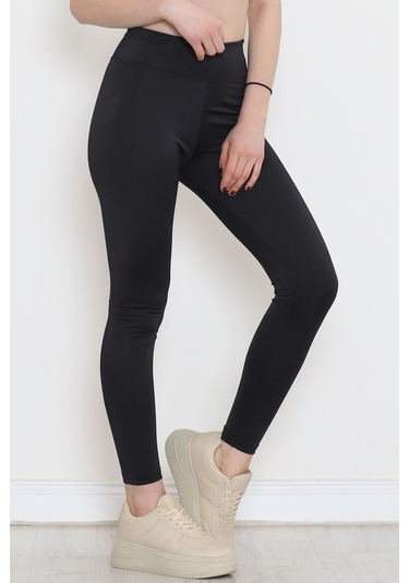 Mokashopin - Parlak Disko Tayt Siyah - 12445.1778. 001