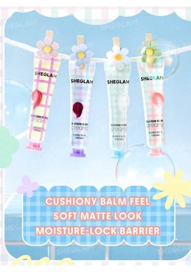 Bubble Kiss Renkli Nemlendirici Lip Balm - Islak Bitişli Gloss Etkili 009