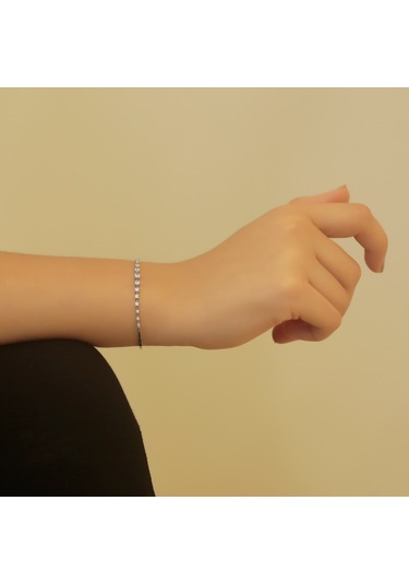 Lova 0,70 Karat Pırlanta Su Yolu Bileklik - 4070014