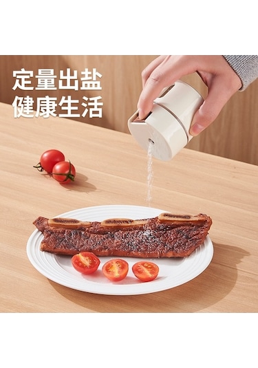 Pazly Yaratıcı Pratik Duvara Monte 6'lı Manyetik Baharatlık Krem Seti Krem