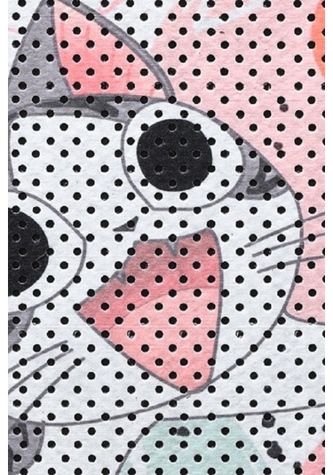 Kar Mat Kedi Tuvaleti Paspası Delikli Kedi Kumu Paspası Neşeli Kedi