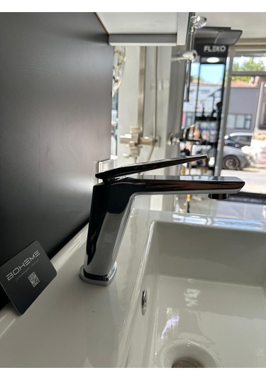 Boheme Fleko Chroma Krom Lavabo Bataryası Krom