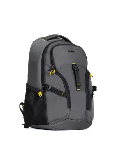 Dada Motorcu Sırt Çantası Gri 14-15,6 İnç Laptop Bölmeli Su Geçirmez Kumaş Dada 10 Gri