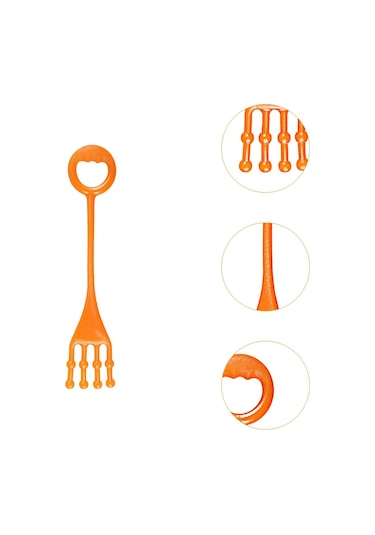 Suntek Ayak Parmakları Eğitim Bandı Direnç Bacak Germe Turuncu