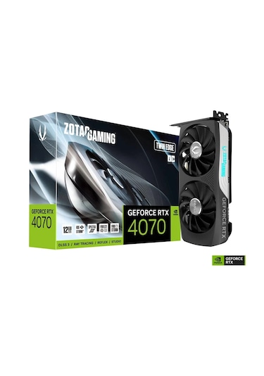 Zotac Geforce Rtx 4070 Twın Edge Oc 12gb Gddr6 192bit Ekran Kartı
