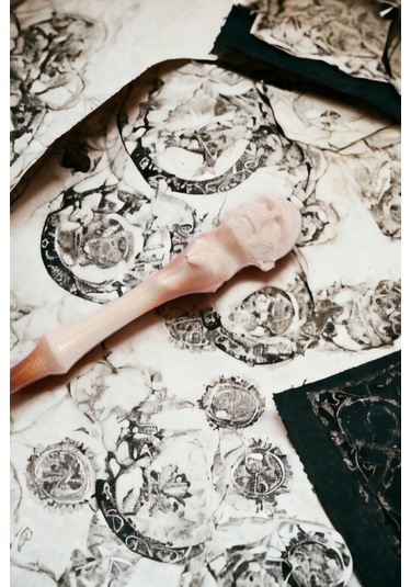 Harry Potter Başlı Voldemort Asa 33 Cm Voldemort Asası Başlı