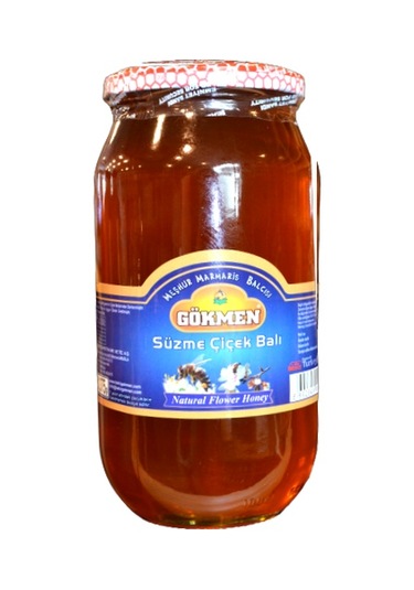 Gökmen Süzme Çiçek Balı Kavanoz (1360 gr.)