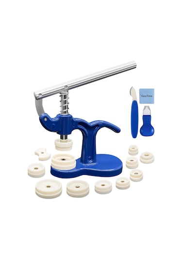 18 Mm İle 50 Mm Arası Ölçüler İçin Saat Tamir Pres Takımı 16 Parça Pil Değişimi İçin Kasa Açma Manivelası Ve Kasa Kapatma Aparatı Diğer