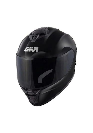 Gıvı 50.x Siyah Kapalı Kask Siyah Camlı